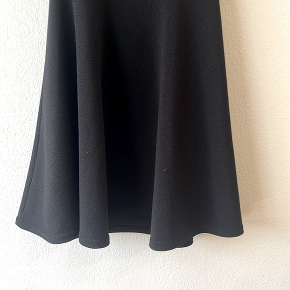 Oh My Love Black Mini Dress A-Line cut out triangle & open back cocktail party - Picture 4 of 7